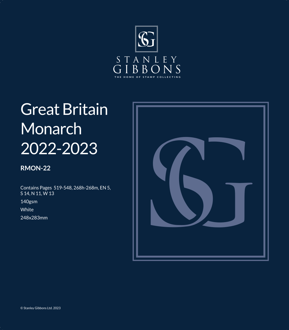 Great Britain Monarch (22 ring) 2022 Supplement